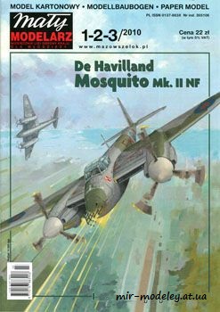№3788 - De Havilland Mosquito Mk. II NF [Maly Modelarz 2010-01-03]