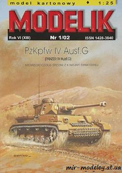 №442 - Pzkpfw IV Ausf.G [Modelik 2002-01]