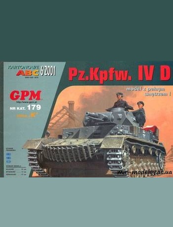 №482 - PzKpfw IV Ausf D [GPM 179]