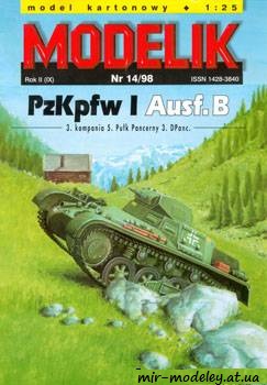 №429 - PzKpfw I Ausf.B [Modelik 1998-14]
