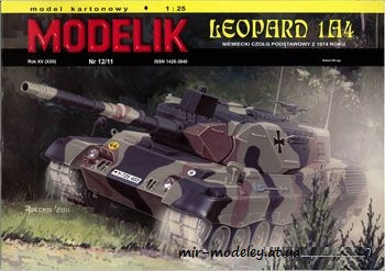 №464 - Leopard 1A4 [Modelik 2011-12]