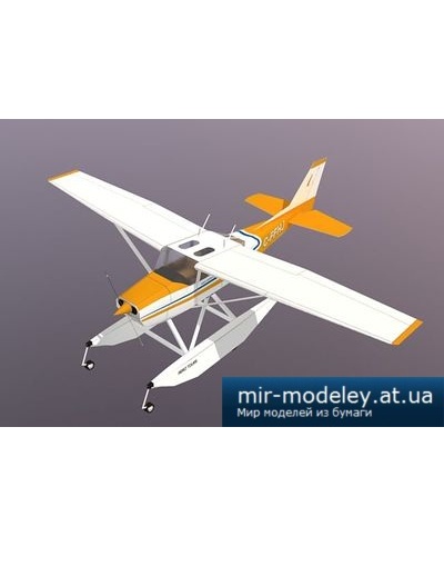 №4175 - Cessna 172 Skyhawk (Paper-replika)