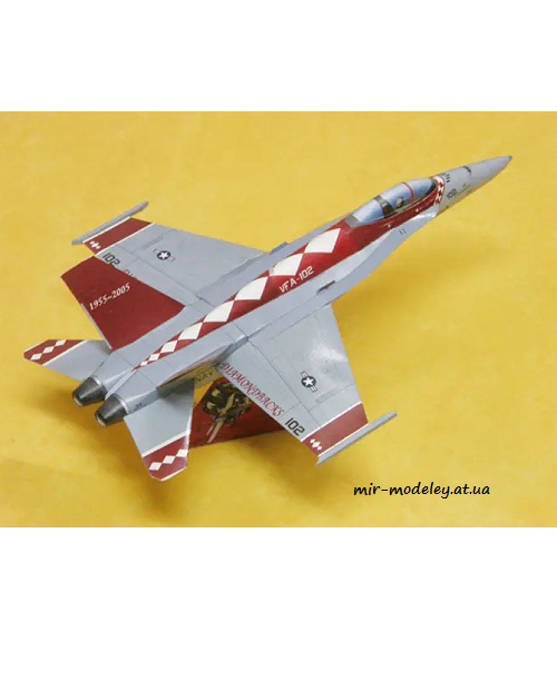 №4177 - F/A-18F Super Hornet Diamondbacks [Paper-replika]