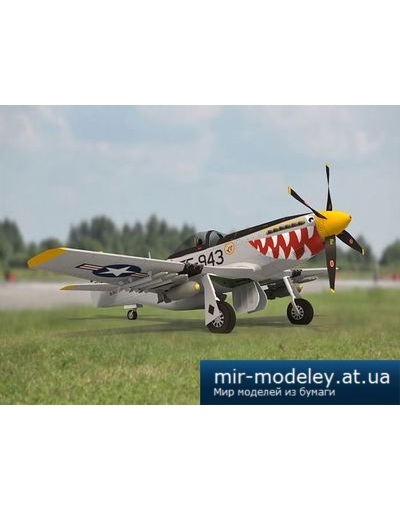 №4188 - P-51D Mustang - Was That Too Fast (Paper-Replika)