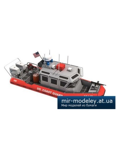№4305 - US Coast Guard Response Boat small (Paper-Replika)