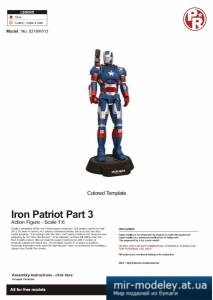 №4257 - Iron Patriot (Iron Man 3) [Julius Perdana]