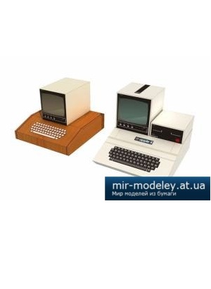 №4297 - Apple I and Apple II Computer (Paper-replika)