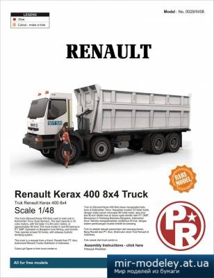 №4342 - Renault Kerax 400 8x4 (Paper-Replika)