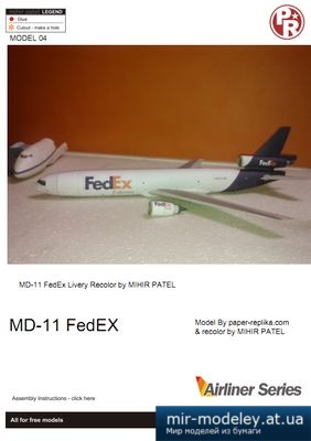 №4467 - McDonnell Douglas MD-11 FedEx (Julius Perdana - Mihir Patel)