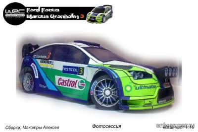 №4596 - Ford Focus WRC 2006 #3 Gronholm [DI-3 - YOUNick]