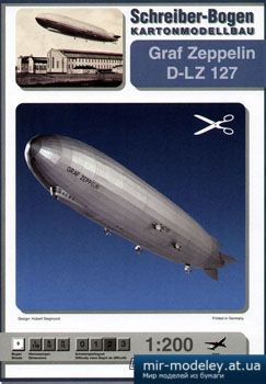 №4925 - Graf Zeppelin D-LZ 127 [Schreiber-Bogen 00557]