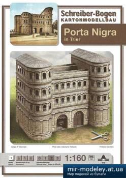 №4953 - Porta Nigra in Trier [Schreiber-Bogen]