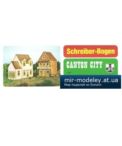 №4999 - Canyon City - Two Houses (Schreiber-Bogen 71839)