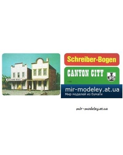 №5003 - Canyon City - Store, Billard Hall (Schreiber-Bogen 71843)