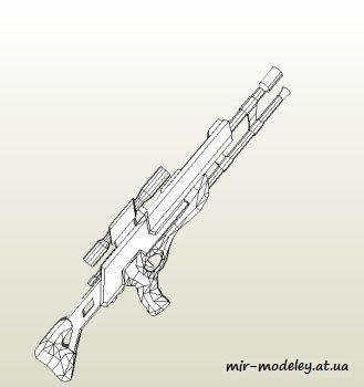 №534 - Mass Effect - M-97 Viper Sniper Rifle