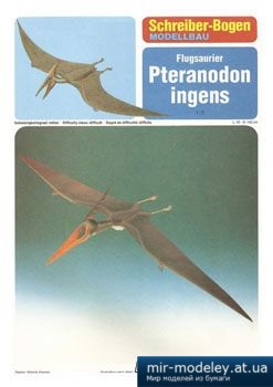 №5044 - Pteranodon ingens [Schreiber-Bogen 72487]