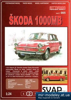 №5183 - Skoda 1000MB [Attimon 005]