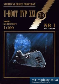 №5192 - U-Boot Typ XXI [Halinski MK 1991-01]