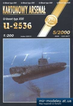№5246 - U-boot typ XXI U-2536 [Halinski KA 2000-05]