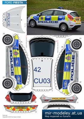 №5490 - Ford Fiesta Essex Police [Kin Shinozaki]