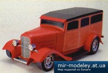 №5467 - Ford Deuce Woodie 1932 [Kin Shinozaki]