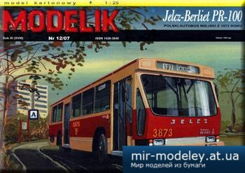 №5602 - Jelcz-Berliet PR-100 [Modelik 2007-12]