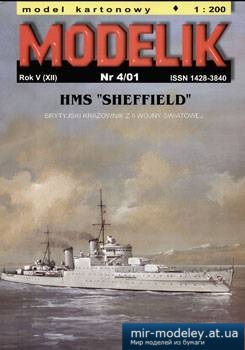 №5569 - HMS SHEFFIELD [Modelik 2001-04]