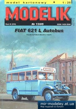 №5586 - Fiat 621 L Autobus [Modelik 2005-13]