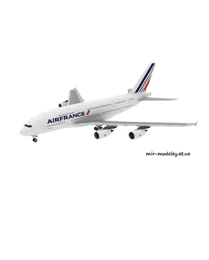 №6373 - Air France Airbus A380 (Paper-Replika)