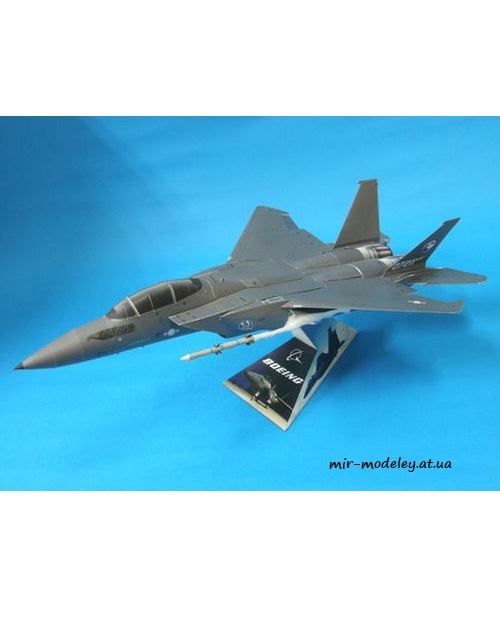 №4395 - F-15SE Silent Eagle (Paper-Replika) из бумаги