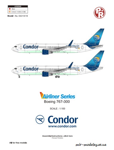 №4390 - Boeing 767-300 Condor 
