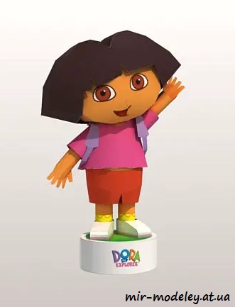 №4417 - Dora The Explorer (Paper-Replika)