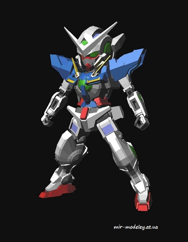 №4459 - GN-001 Gundam Exia [Paper-Replika]