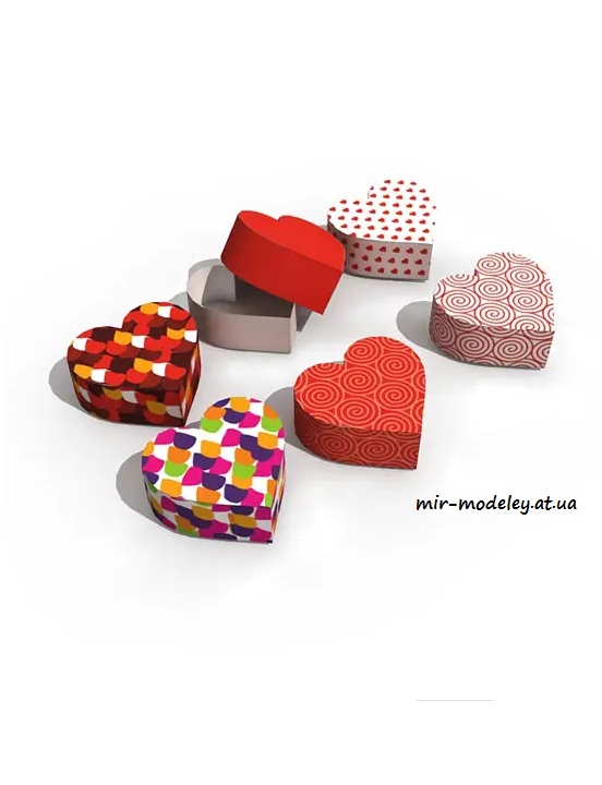 №4422 - Heart Shaped Boxes (Paper-Replika)