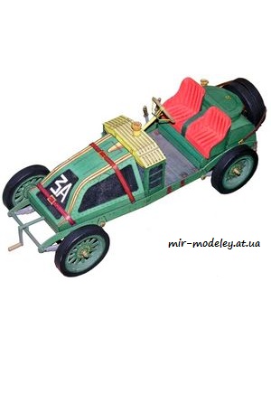 №4732 - Renault Grand Prix 1906 (ABC) из бумаги