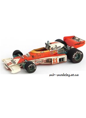 №1680 - McLaren M23 (ABC 1981/4) из бумаги