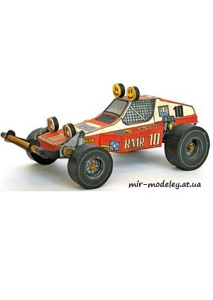 №6615 - Racing Buggy (ABC 1984-10) из бумаги