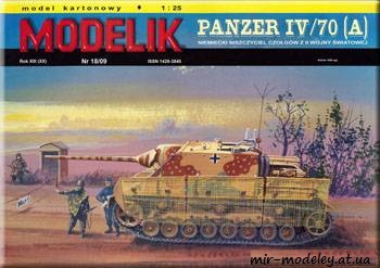 №777 - Panzer IV-70 (A) [Modelik 2009-18]