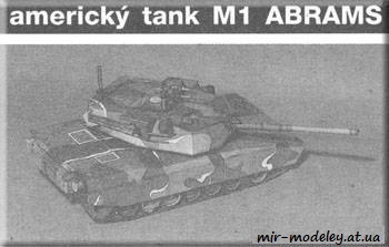 №719 - Americky Tank M1 Abrams [Elektron-Zenit]