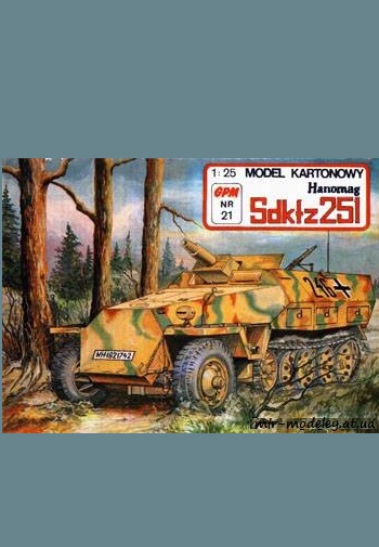 №705 - Sdkfz 251 Hanomag [GPM 021]