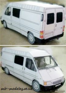 №7605 - Ford Transit [ABC 1996-17] з бумаги