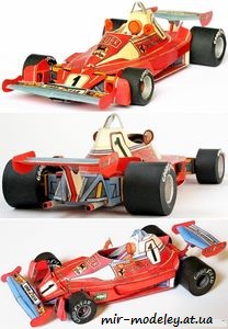 №7785 - Ferrari 312 T2 [ABC 2002-16] из бумаги
