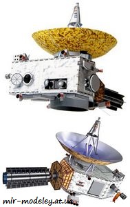 №8024 - Kosmická sonda New Horizons [ABC 2009-19] из бумаги