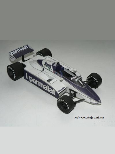№8337 - Brabham BT 50 BMW Turbo (ABC) из бумаги