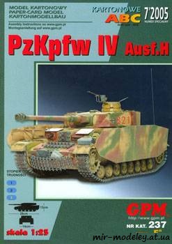 №867 - PzKpfw IV Ausf H [GPM 237]