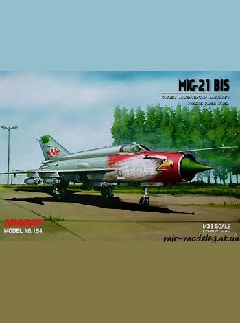 №8450 - МиГ-21бис / MiG-21 Bis (Angraf Model 154)