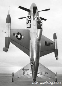 №8668 - Lockheed XFV-1 Salmon, Шквал-1А (Левша 1/2015)