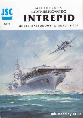 №9012 - USS Intrepid CV-11 (JSC 009) из бумаги