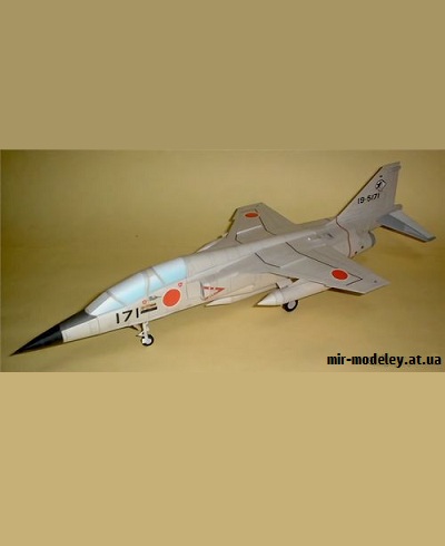 №9297 - Mitsubishi T-2 Aggressor (P.Model / Canon) из бумаги