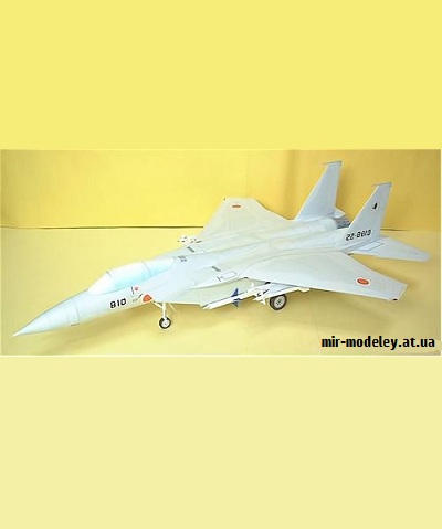 №9286 - Mitsubishi F-15J (P.Model / Canon) из бумаги